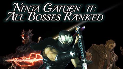 All Ninja Gaiden 2 Bosses Ranked Easiest to Hardest + Boss Guide - YouTube