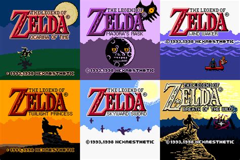 The Legend of Zelda : et si les 6 jeux 3D étaient sortis sur Game Boy ...