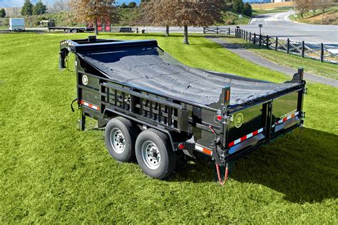 Heavy-Duty, Professional Grade Gooseneck Dump Trailer - Gatormade