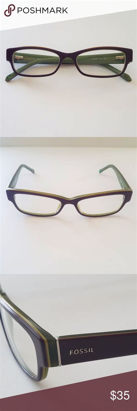 Fossil Eyeglass Frames w/ Vintage-Inspired Colors Fossil's "Deirdre ...