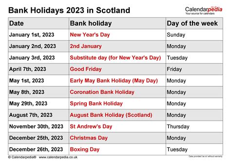 2023 Calendar Holidays List - Time and Date Calendar 2023 Canada