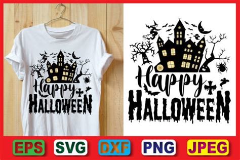 Happy Halloween, SVG Lettering Design Graphic by ultramodern · Creative ...