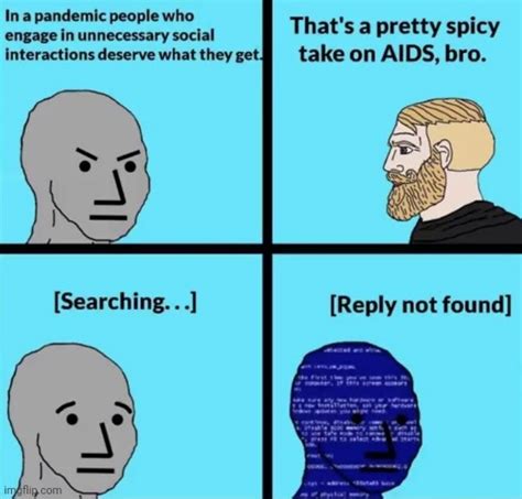 npc vs yes chad (pandemic) | Wojak Comics | Know Your Meme