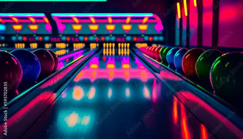 Bowling Alleys With Neon Lights | Shelly Lighting