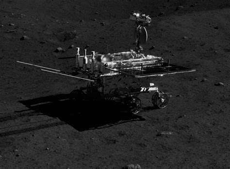 China Rover Releases HD Pictures of the Moon