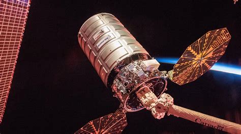 Cygnus cargo spacecraft could reach space station with just one solar ...