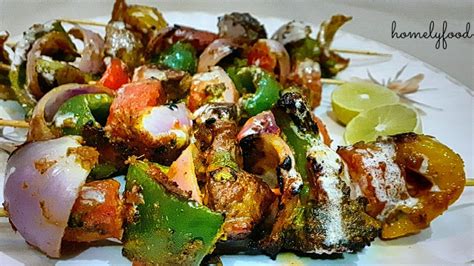 Tandoori Vegetables | Indian Starter Recipe | Grilled Veggies Skewers | XMas Special - YouTube