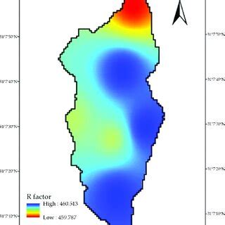 Rainfall erosivity map of the study area | Download Scientific Diagram