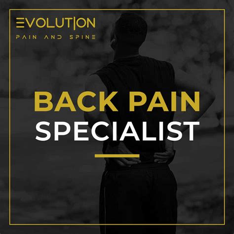 Back Pain Specialist | Evolution Pain And Spine Texas