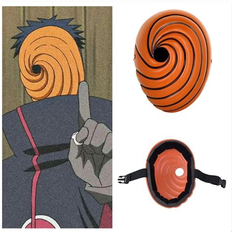 Anime Akatsuki Uchiha Mask Tobi Obito Akatsuki Ninja Madara Cosplay ...