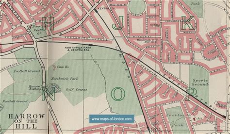 Map of Harrow, London