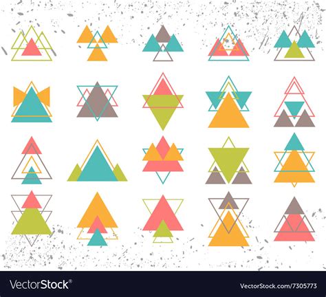 Geometric Patterns Triangle