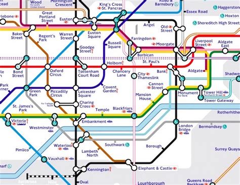 Northern Line Tube Map | Map Of The World