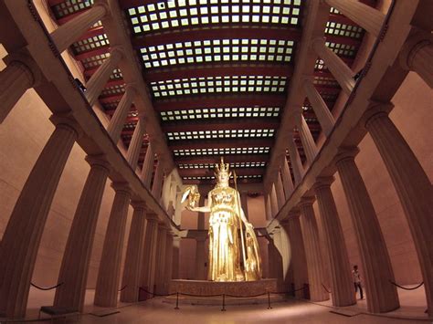 Inside the Parthenon in Centennial park in Nashville Tennessee. GOPR0 ...