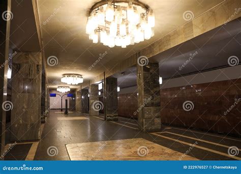 Design of Subway Station. Public Transport Stock Image - Image of ...