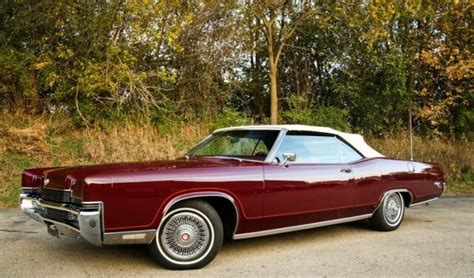 1969 Mercury Marquis 2 Dr. Convertible Fully Restored Gorgeous Maroon 429 V-8 for sale: photos ...