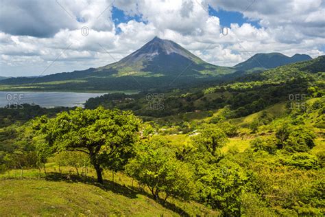 Arenal Volcano, Alajuela Province, Costa Rica, Central America stock ...