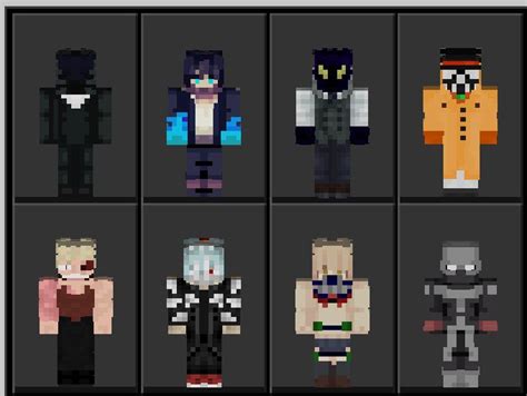 My Hero Academia Villain League Skin for Minecraft in 2023 | Minecraft skins, My hero academia ...