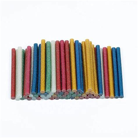 50pcs Glitter Glue Sticks, 10 Colors Adhesive Hot Mini Melt Glue Sticks - buy from 9$ on Joom e ...