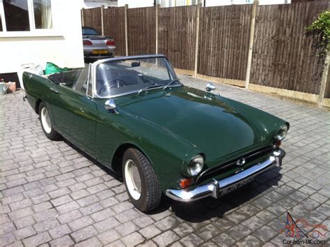 Sunbeam Alpine Series 5 convertible, fresh MOT, ready to go