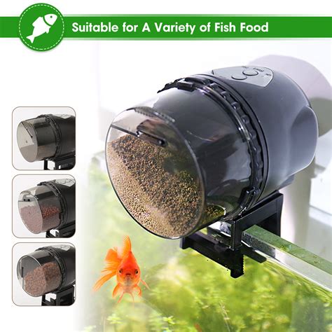 New 12H 24H Automatic Auto Fish Pet Timer Food Feeder Feeding Aquarium ...