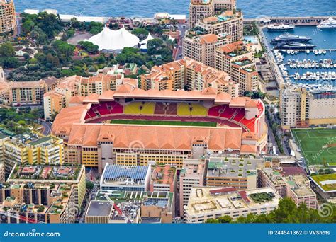 Stadion Louis Ii Als Monaco Fc Stadionantensicht Redaktionelles Stockfotografie - Bild von ...