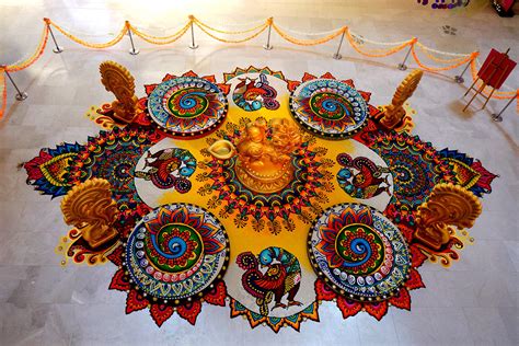 Art of Rangoli - Origin, Significance of this Art form in Indian Culture