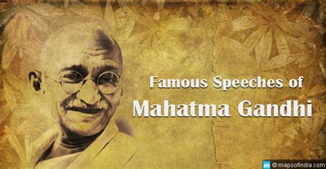 5 Berühmte Reden von Mahatma Gandhi / Mein Indien | Datakosine