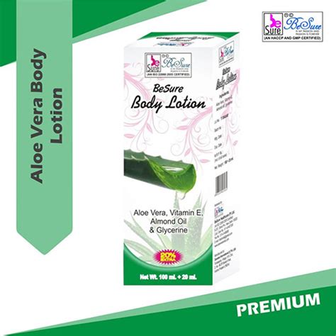 100ml Aloe Vera Body Lotion Ingredients: Herbal at Best Price in Greater Noida | Besure Sainik ...