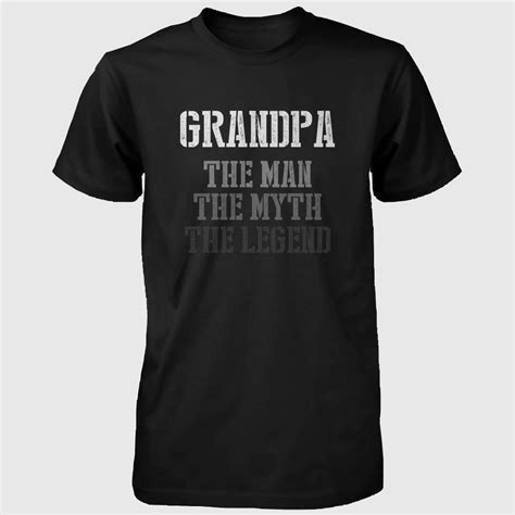 Man Myth Legend Grandpa Shirt » Petagadget