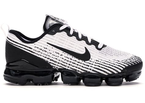 Nike Air VaporMax Flyknit 3 White Black (GS) | Nike air, Nike air vapormax flyknit 3, Nike air ...