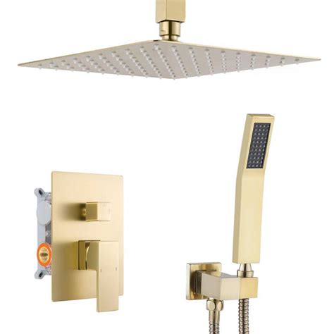 Ceiling Mounted Rain Head Shower Kit | Shelly Lighting