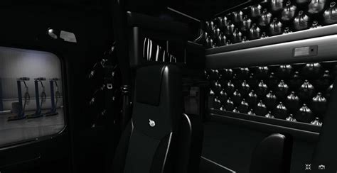 Kenworth W900 Black Interior ATS - ATS Mod | American Truck Simulator Mod