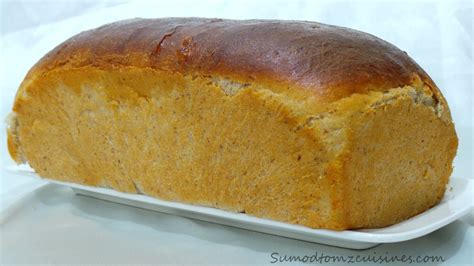 WHOLE WHEAT BREAD LOAF (RECIPE 1) – Sumod Tom'z Fusion Cuisines