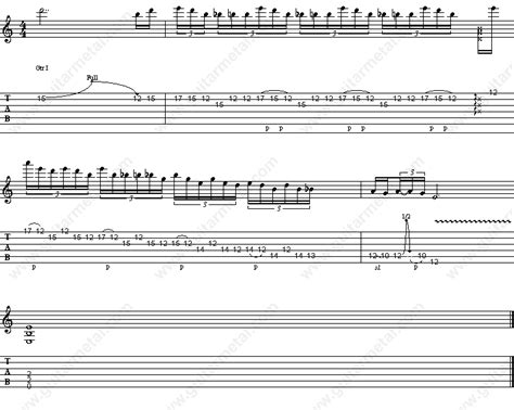 Pentatonic Minor Blues Scale Guitar Lick #2 - Guitar Metal