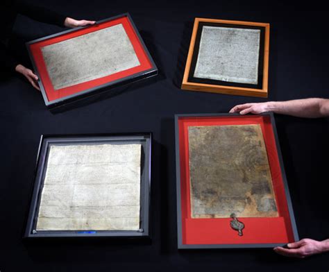 Four Surviving Copies of Magna Carta Reunited in London - The New York Times