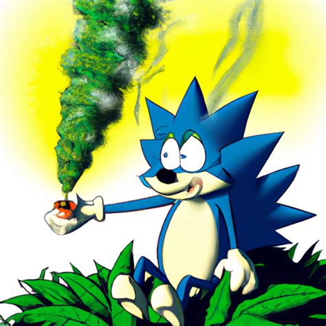 Sonic the hedgehog smoking a huge pile of weed Memes - Imgflip