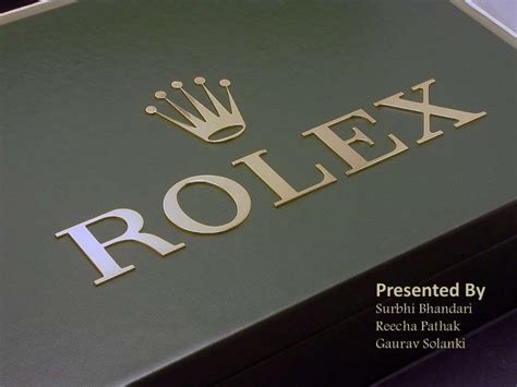 Rolex ppt(includes, introduction, history , innovation, ceo, rolex wa…