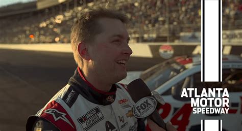 William Byron after Atlanta win: 'Fans saw one heck of a race' | NASCAR