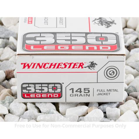 Winchester 350 Legend Ammo - 200 Rounds 145 Grain FMJ