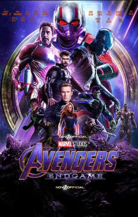 Avengers Endgame Poster by iamtherealnova on DeviantArt