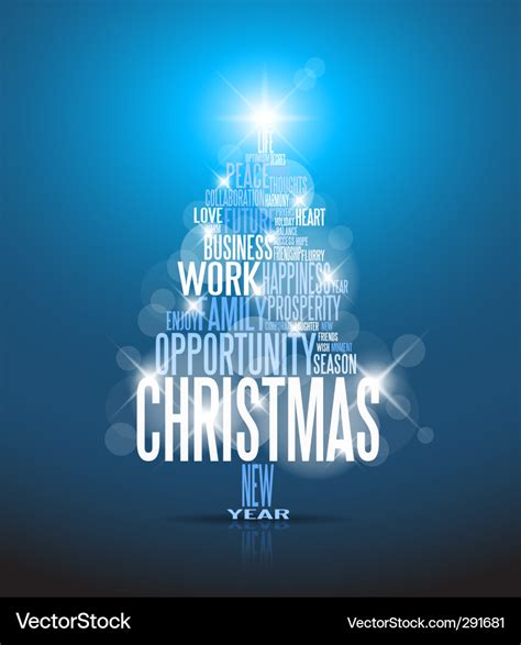 Corporate christmas card Royalty Free Vector Image