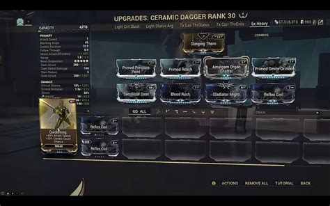 Warframe Ceramic Dagger build guide: Drop location, Incarnon build, and more