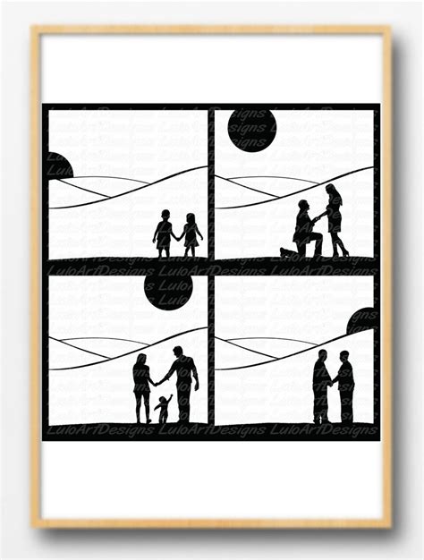 Stages of Life Digital Print Couple Art Work Growth Art - Etsy