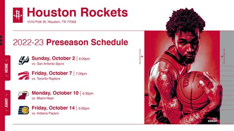 Rockets Schedule 2024 Houston - Reyna Clemmie