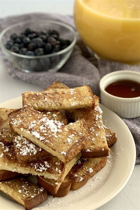 French Toast Sticks - Eating Gluten and Dairy Free