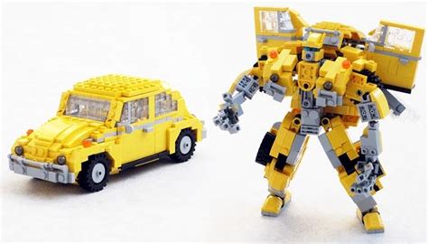 Transformers Live Action Movie Blog (TFLAMB): Transforming Lego Bumblebee