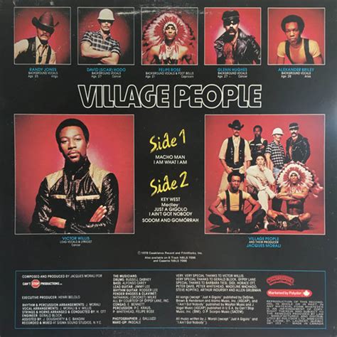 Village People ‎– Macho Man - 1978 Original – Vinyl Pursuit Inc