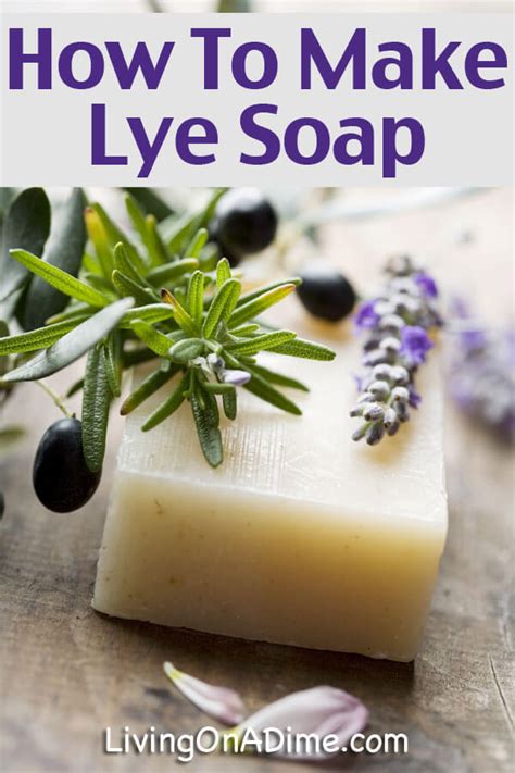 Simple Homemade Lye Soap Recipe - Homemade Ftempo