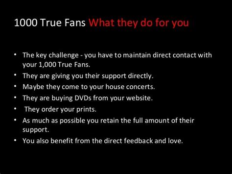 1000 True Fans